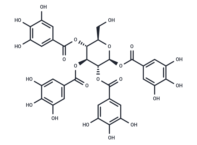 1,2,3,4-Tetragalloylglucose