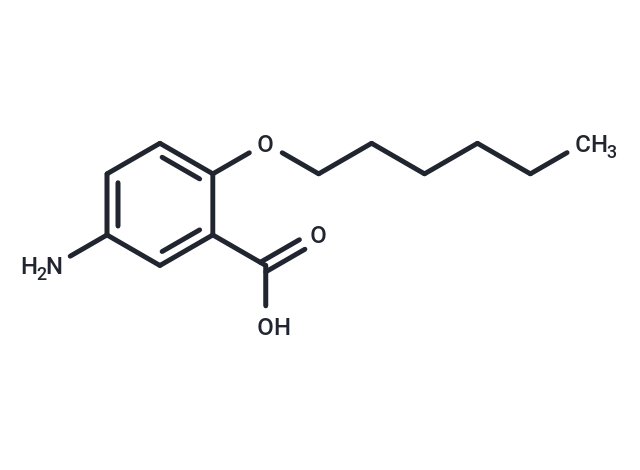 Benzoic acid, 5-amino-2-(hexyloxy)-