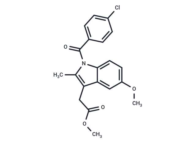 Methyl 2-(1-(4-chlorobenzoyl)-5-methoxy-2-methyl-1H-indol-3-yl)acetate