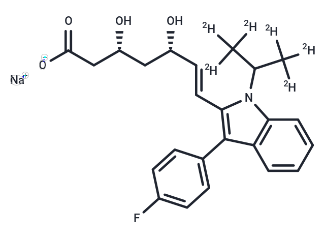 Fluvastatin D6 sodium