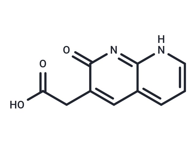 (1,2-Dihydro-2-oxo-1,8-naphthyridin-3-yl)acetic   acid