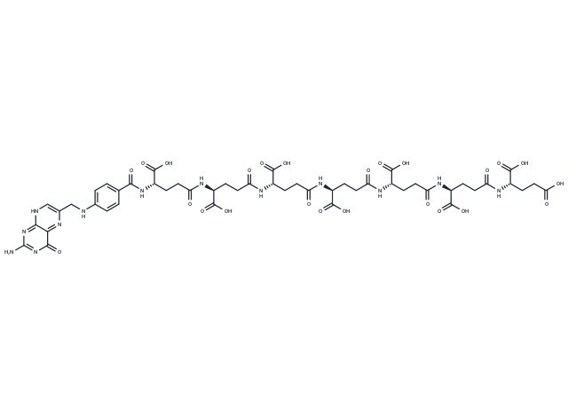 Pteroylhexaglutamylglutamic acid