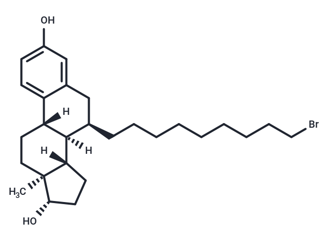 (7R,8R,9S,13S,14S,17S)-7-(9-Bromononyl)-13-methyl-7,8,9,11,12,13,14,15,16,17-decahydro-6H-cyclopenta[a]phenanthrene-3,17-diol