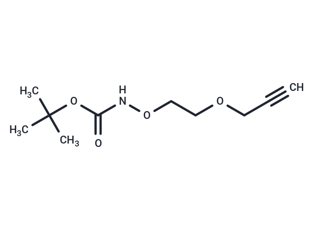 Boc-aminooxy-PEG1-propargyl