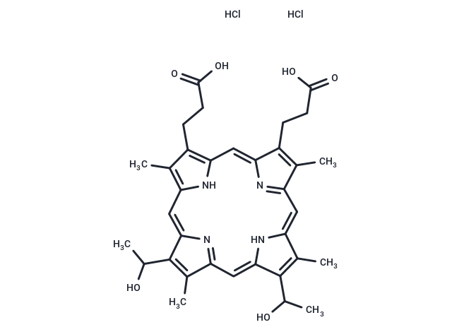 Hematoporphyrin dihydrochloride