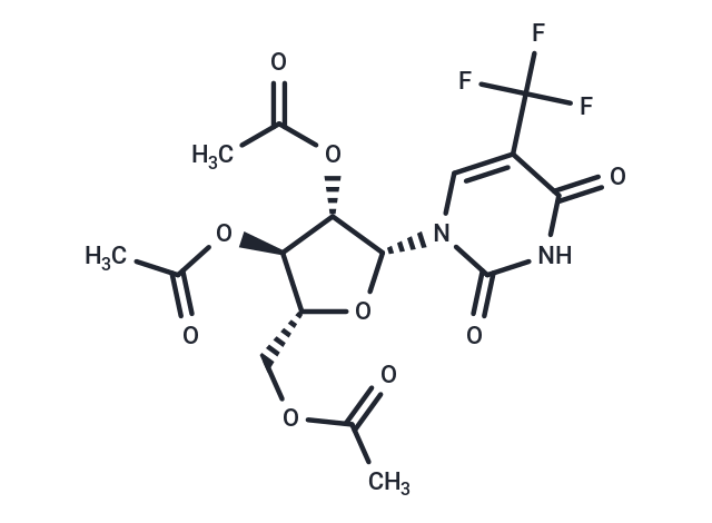 2’,3’,5’-Tri-O-acetyl-5-(trifluoromethyl)uridine