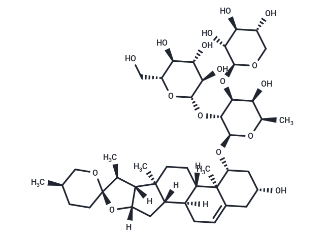 Saponin C from Liriope muscari