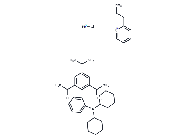 Methanesulfonato(2-dicyclohexylphosphino-2',4',6'-tri-i-propyl-1,1'-biphenyl)(2'-amino-1,1'-biphenyl-2-yl)palladium(II)