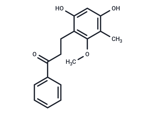 α,β-Dihydro-4,6-dihydroxy-2-methoxy-3-methylchalcone
