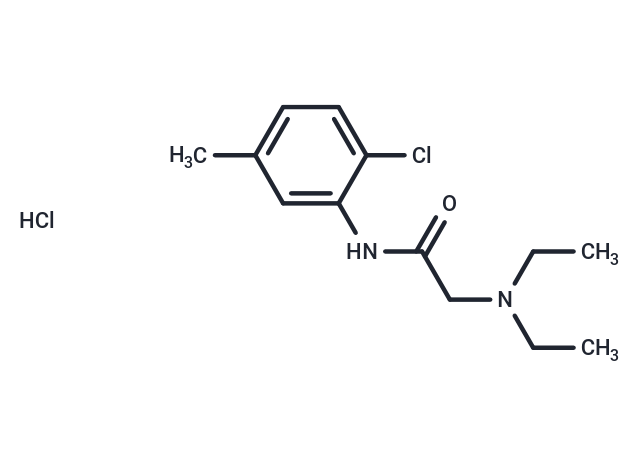 m-Acetotoluidide, 6'-chloro-2-(diethylamino)-, hydrochloride