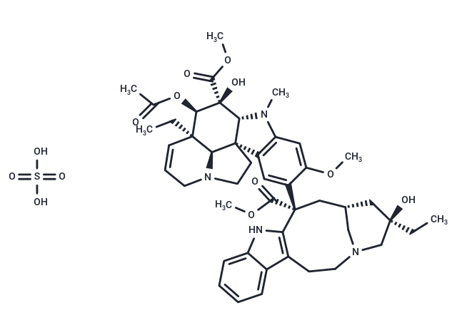 Vinrosidine sulfate