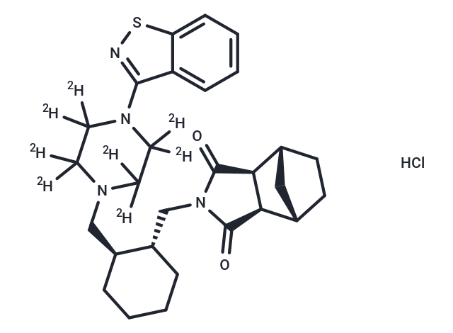 Lurasidone D8 Hydrochloride