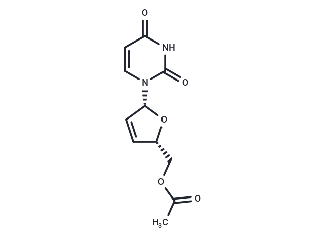 5’-O-Acetyl-2’,3’-dideoxy-2’,3’-didehydro-uridine