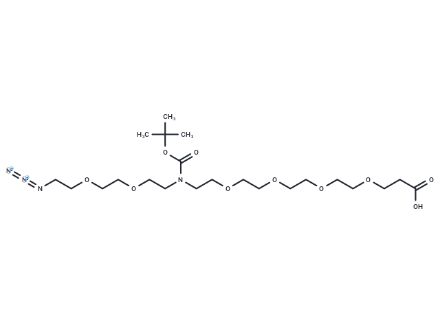N-(Azido-PEG2)-N-Boc-PEG4-acid