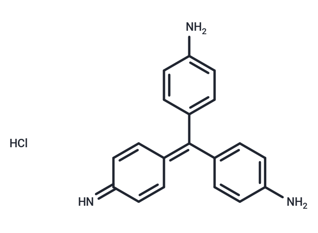 4,4'-((4-Iminocyclohexa-2,5-dien-1-ylidene)methylene)dianiline hydrochloride