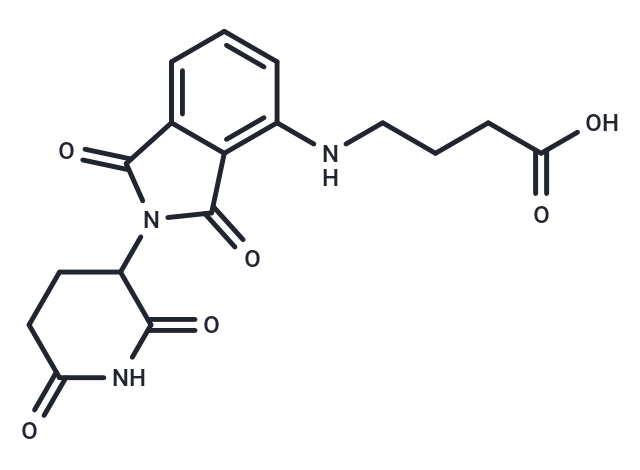 Pomalidomide 4'-alkylC3-acid