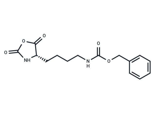 (S)-Benzyl (4-(2,5-dioxooxazolidin-4-yl)butyl)carbamate