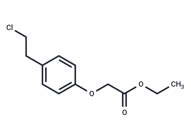2-[4-(2-Chloroethyl)phenoxy]acetic   acid ethyl ester