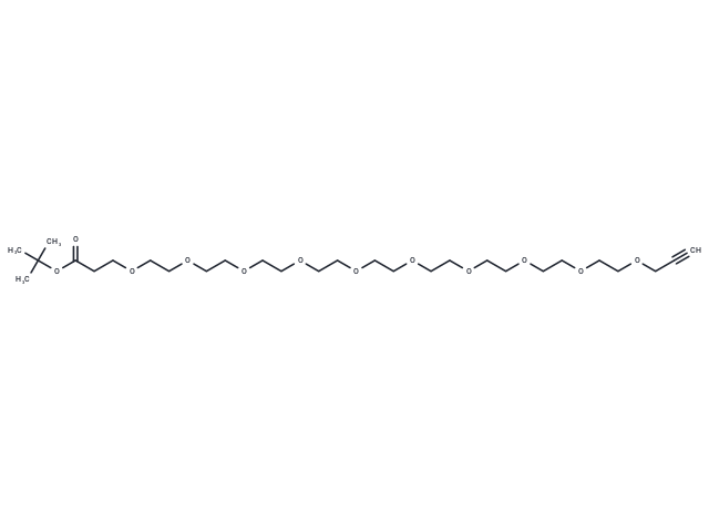 Propargyl-PEG10-Boc