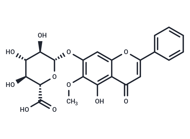 Oroxylin A-7-O-glucuronide
