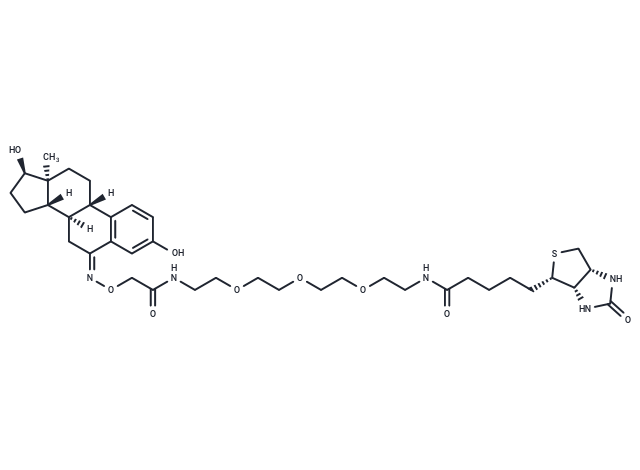 β-Estradiol-6-CMO-PEG3-biotin