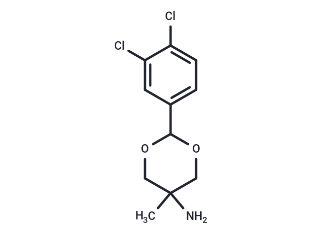 m-Dioxan-5-amine, 2-(3,4-dichlorophenyl)-5-methyl-