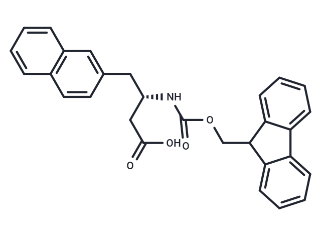 (S)-3-((((9H-Fluoren-9-yl)methoxy)carbonyl)amino)-4-(naphthalen-2-yl)butanoic acid