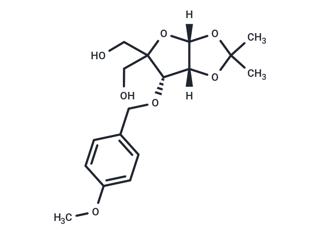 3-O-(4-Methoxybenzyl)-4-C-hydroxymethyl-1,2-O-isopropylidine-alpha-D-ribofuranose