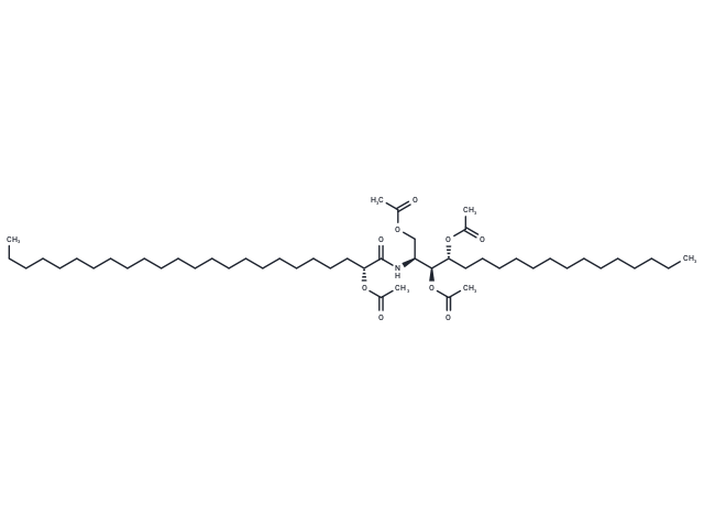 2-2'-(Hydroxytetracosanoylamino)-octadecane-1,3,4-triol tetraacetate