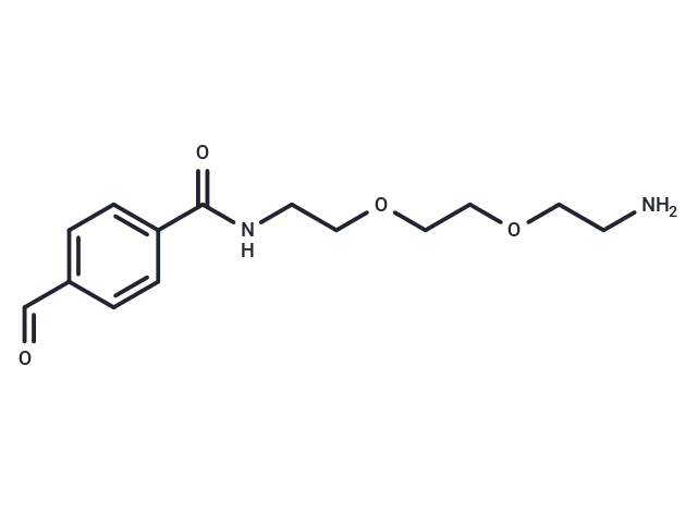 Ald-Ph-amido-C2-PEG2-amine