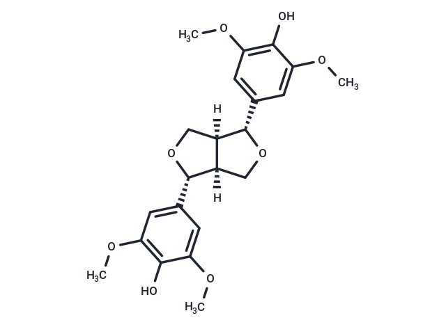 (-)-Syringaresinol