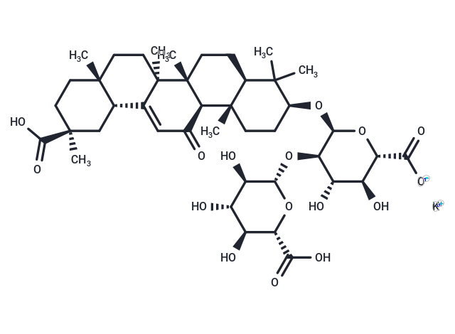 Glycyrrhizinic acid, potassium salt