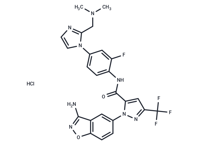 Razaxaban hydrochloride