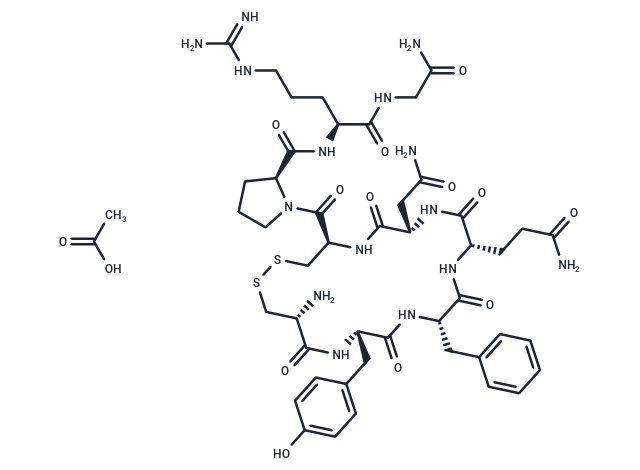Argipressin acetate (113-79-1(free base))