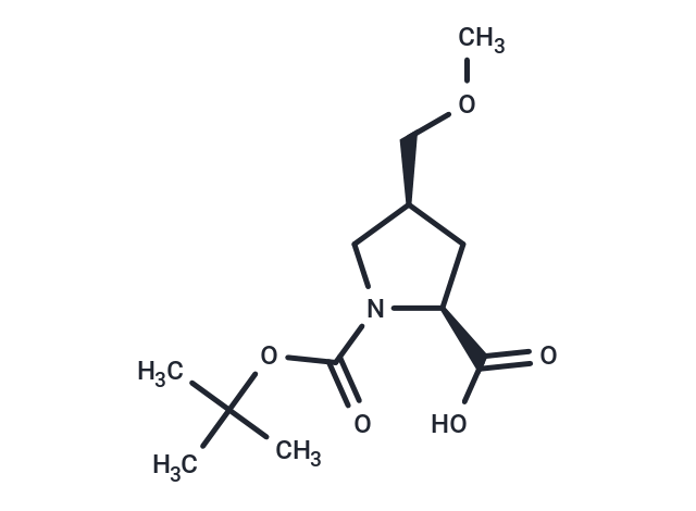 (2S,4S)-1-(tert-Butoxycarbonyl)-4-(methoxymethyl)pyrrolidine-2-carboxylic acid