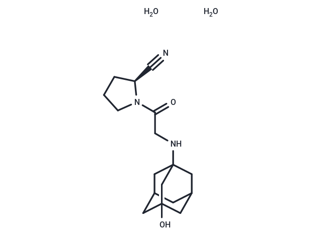 Vildagliptin dihydrate