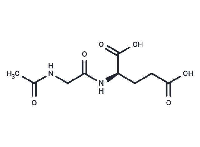 N-Acetylglycyl-D-glutamic acid