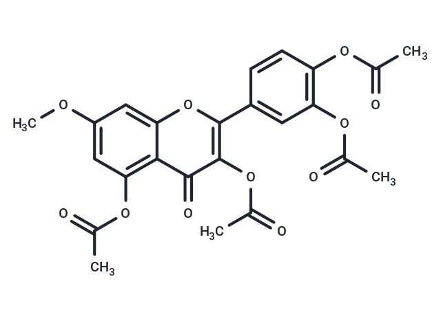 Rhamnetin tetraacetate