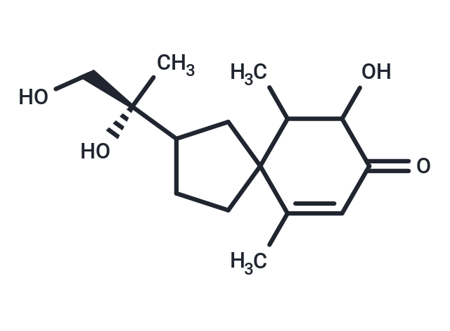 3,11,12-Trihydroxyspirovetiv-1(10)-en-2-one