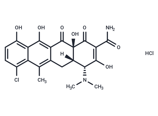 4-Epianhydrochlortetracycline (hydrochloride)