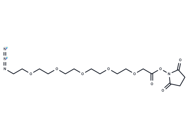 Azido-PEG5-CH2CO2-NHS