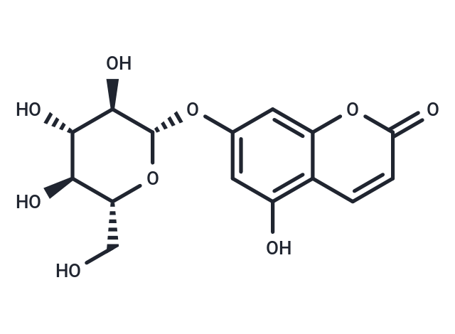 5,7-Dihydroxycoumarin 7-O-β-D-glucopyranoside