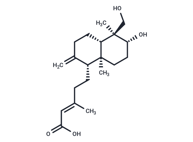 ent-3beta,18-Dihydroxylabda-8(17),13E-dien-15-oic acid