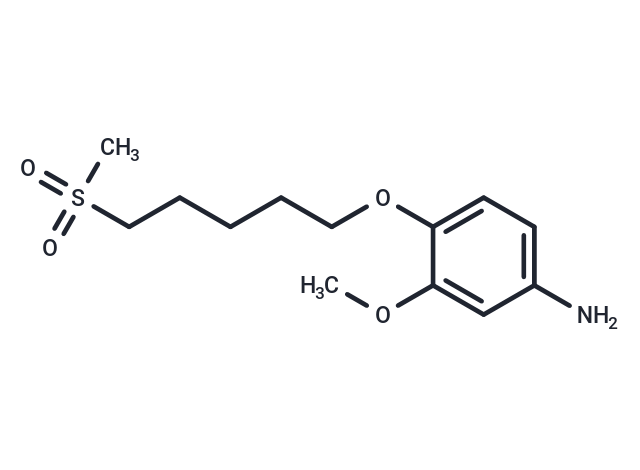 m-Anisidine, 4-((5-(methylsulfonyl)pentyl)oxy)-