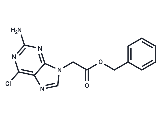 2-Amino-6-chloro-9H-purine-9-acetic acid phenyl  ester