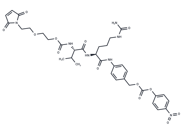 Mal-PEG2-Val-Cit-PABA-PNP