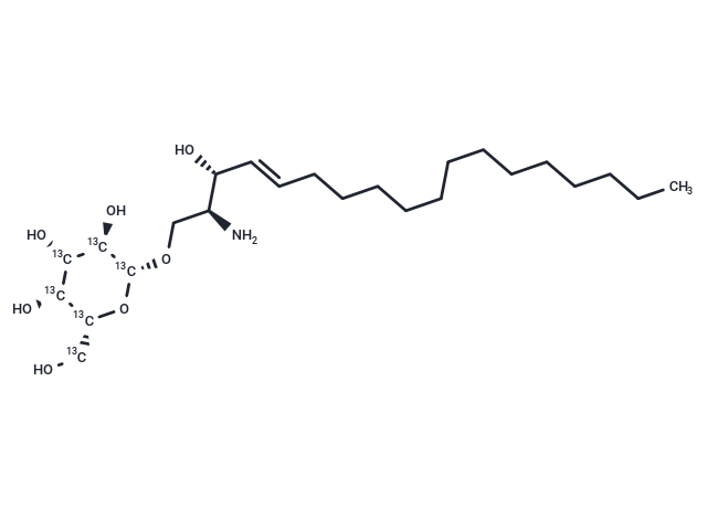 13C6 Glucosylsphingosine (d18:1)