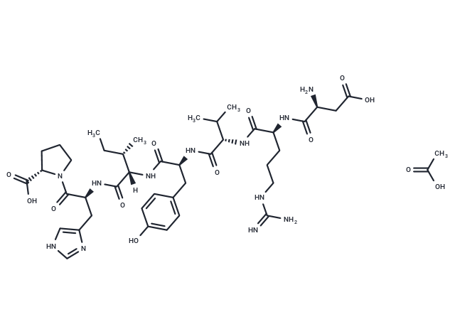 Angiotensin Fragment 1-7 (acetate)