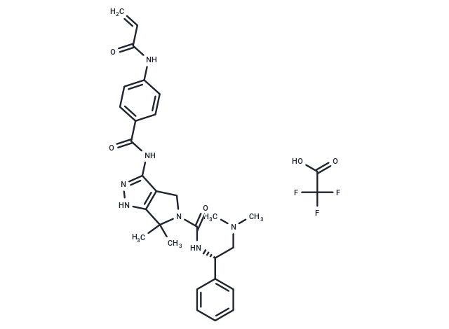 YKL-5-124 TFA (1957203-01-8 free base)