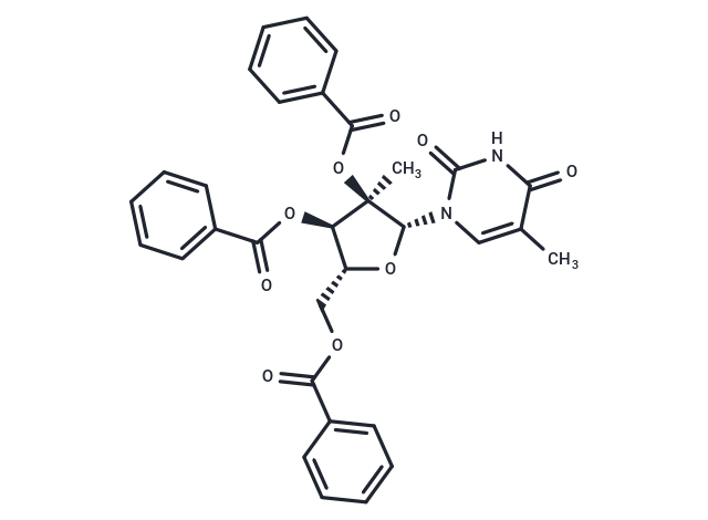 2’,3’,5’-Tri-O-benzoyl-2’-C-methyl-5-methyluridine
